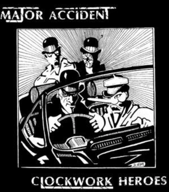 MAJOR ACCIDENT - Clockwork Heroes - Back Patch
